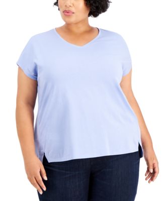 Eileen Fisher - Plus Size Organic Cotton Top