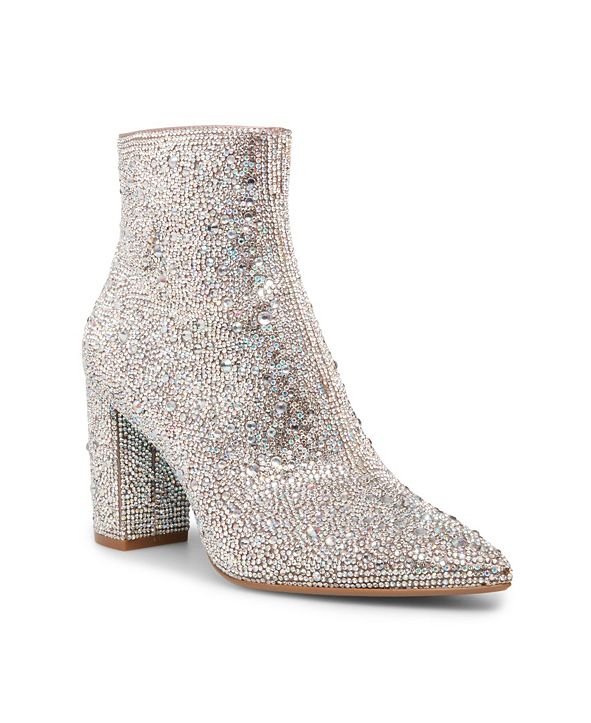 blue by betsey johnson cady evening booties