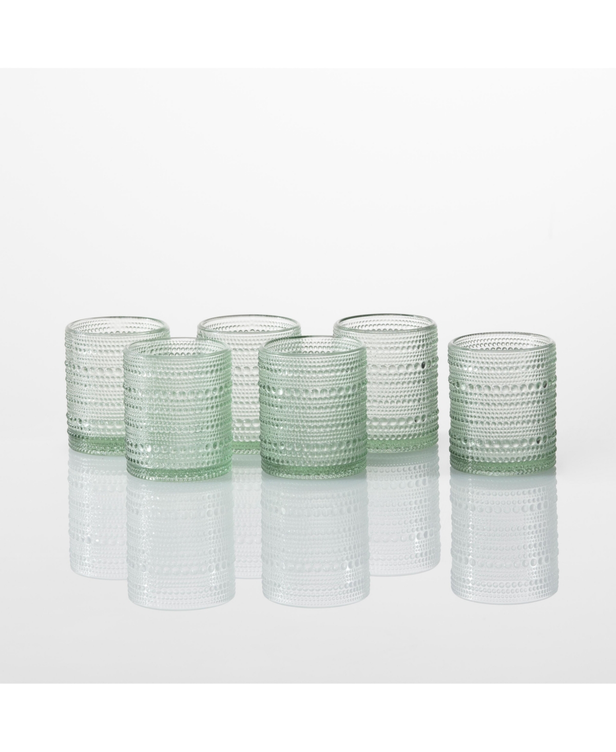 Fortessa Jupiter Double Old Fashioned Glasses, Set Of 6 In Storm