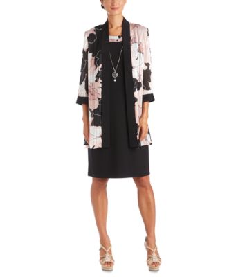 macy's petite jacket dresses