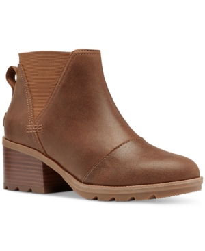 image of Sorel Women-s Cate Lug Sole Chelsea Booties Women-s Shoes