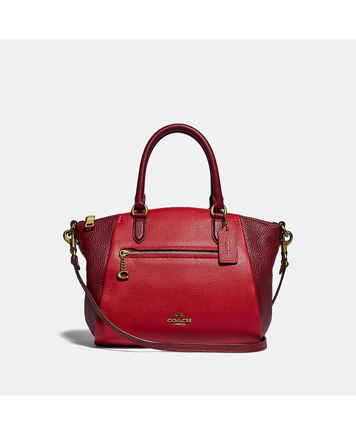 COACH Elise Satchel in Colorblock Macy s