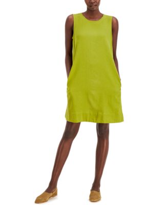 macys yellow cocktail dress