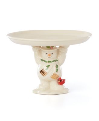 Lenox - Happy Holly Days Snowman Treat Dish