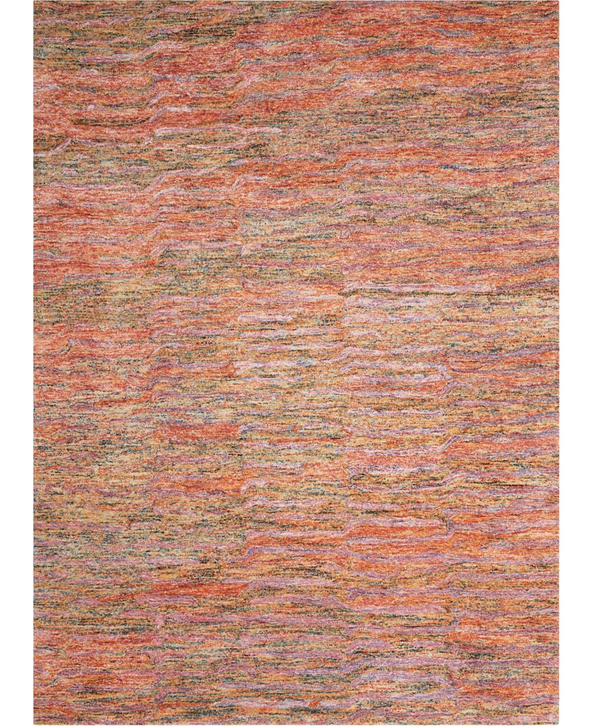 Nourison Home Gemstone GEM01 Cinnabar 7'9in x 9'9in Area Rug - Cinnabar
