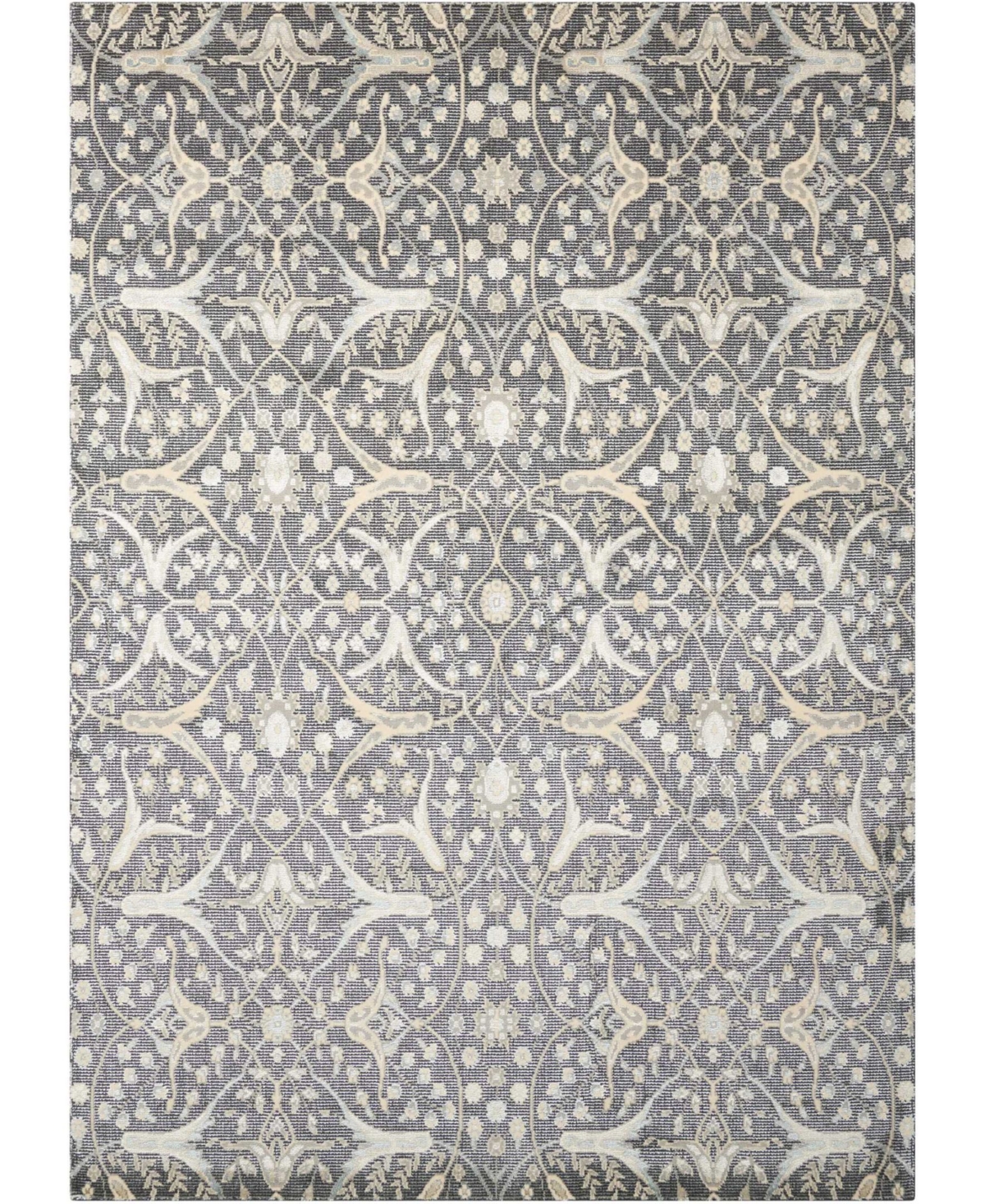 Nourison Luminance LUM08 Charcoal 5'3in x 7'5in Area Rug