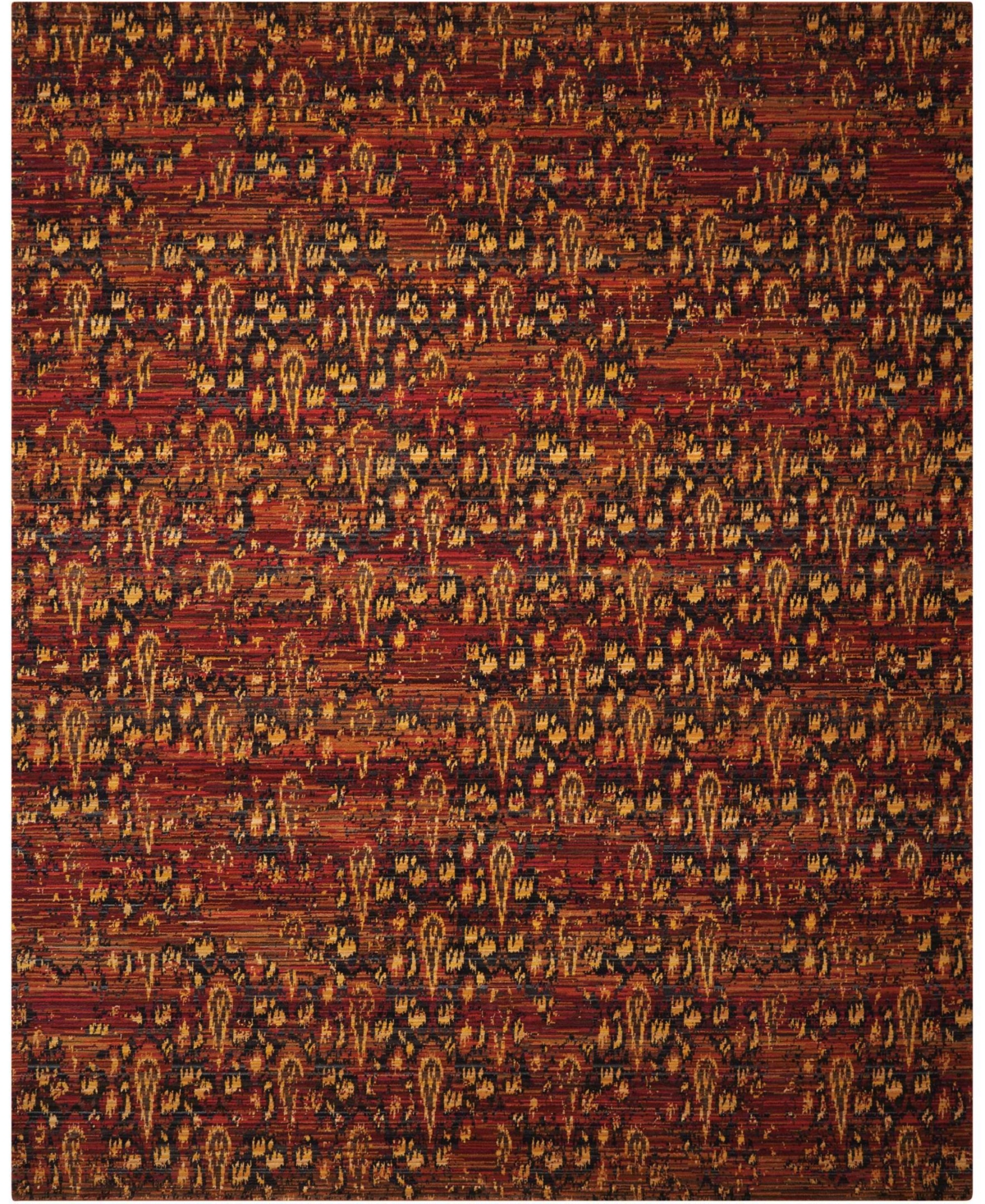 Nourison Home Rhapsody RH014 Paprika 8'6in x 11'6in Area Rug - Paprika