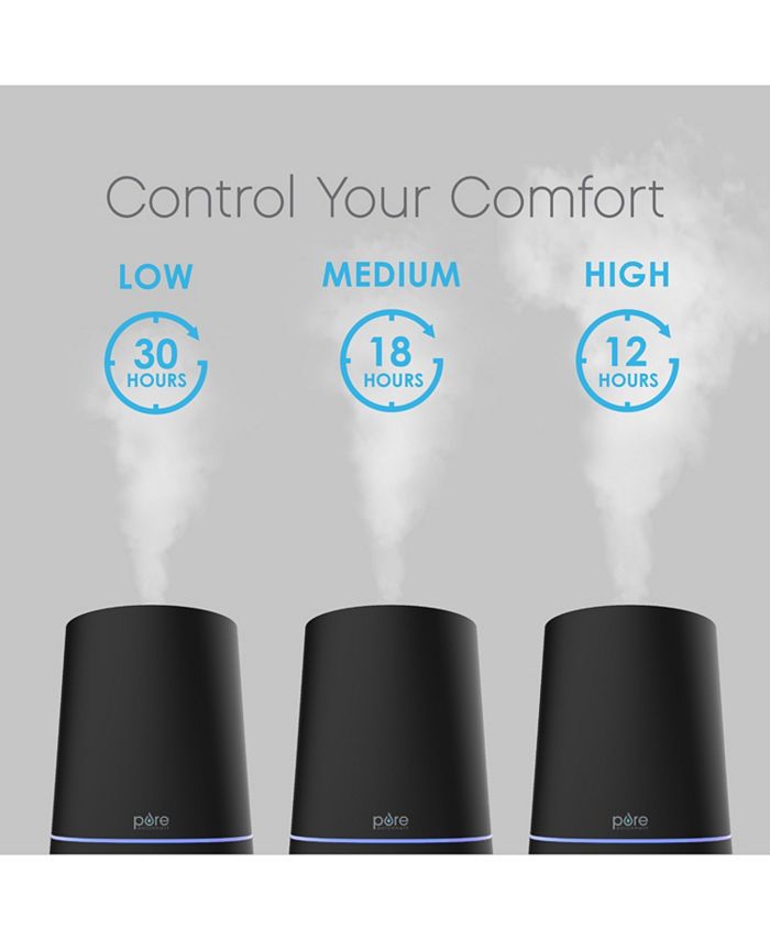 Pure Enrichment Hume Max Top Fill Humidifier White & Reviews Wellness Bed & Bath Macy's