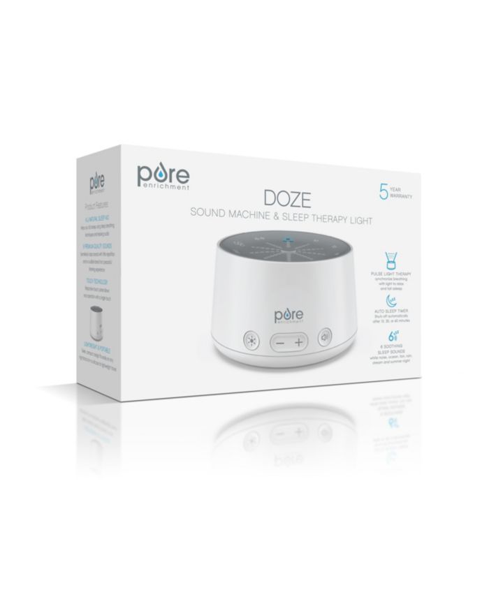 Pure Enrichment Doze Sound Machine and Sleep Therapy Light & Reviews - Wellness  - Bed & Bath - Macy's