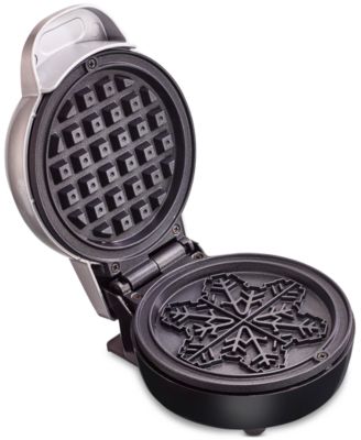 mini snowflake waffle maker