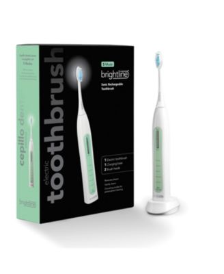 Brightline - 86710 Rechargeable Sonic Electric Toothbrush with Five Modes, ADA Accepted, Built-In Timer, Mint Green