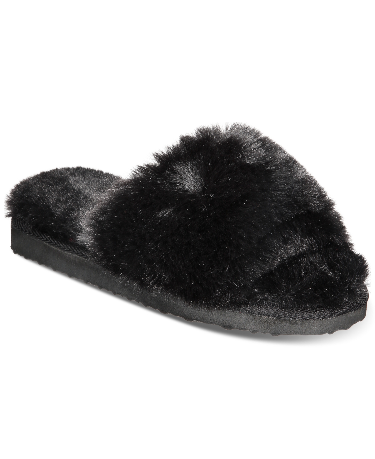 Macy's fuzzy cheap slippers