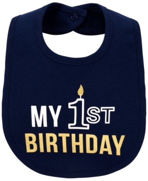 image of Carter-s Baby Boy My 1st Birthday Teething Bib