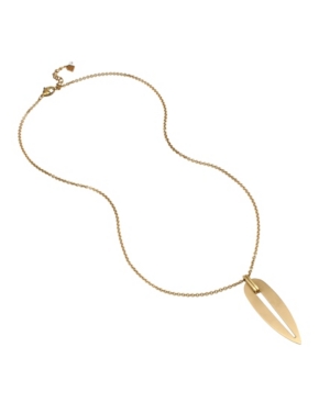 image of Robert Lee Morris Soho Disc Pendant Long Necklace