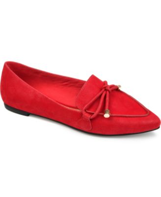 women's shoes red flats