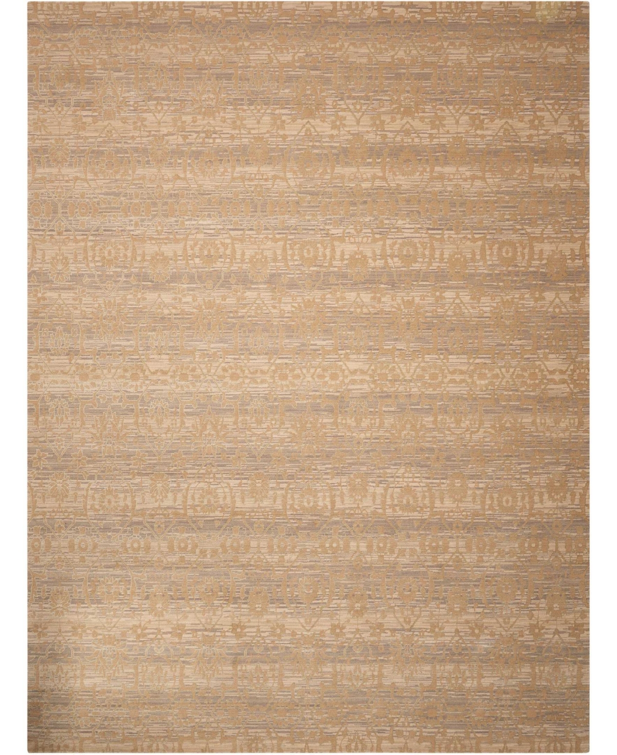 Nourison Home Silken Allure SLK23 Sand 8'6in x 11'6in Area Rug - Sand