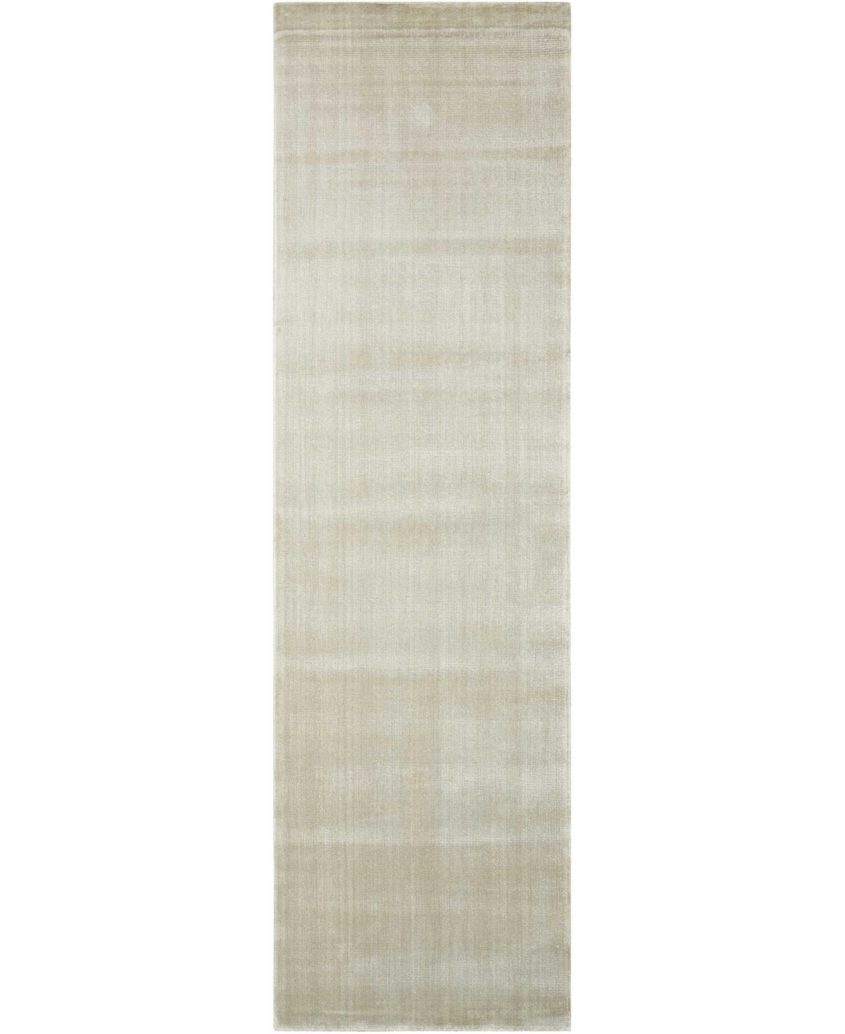Nourison Starlight Sta06 Teal 2'3" X 8' Runner Rug In Blue