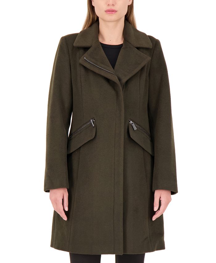 Vince Camuto Asymmetrical Stand-Collar Coat & Reviews - Coats & Jackets ...