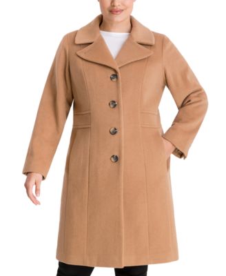 ralph lauren buckle front walker coat