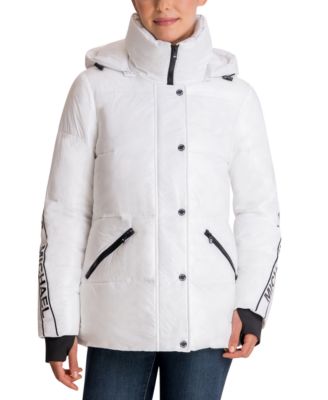 Michael Kors - Hooded Packable Puffer Coat