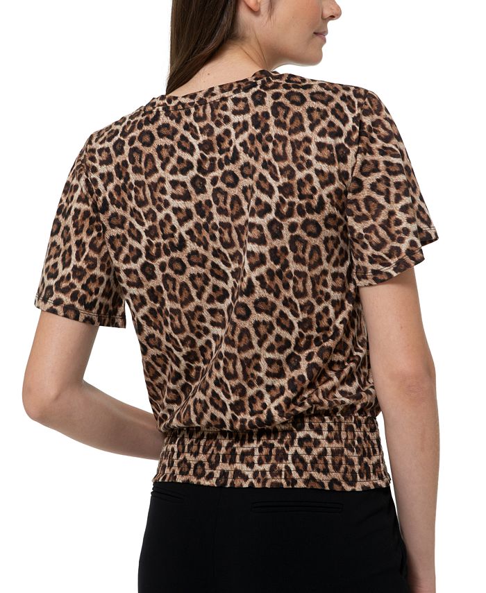 michael kors leopard pants