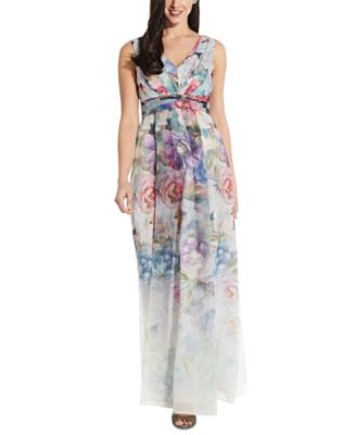 petite adrianna papell gowns