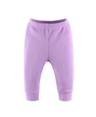 Baby Girls Pants Set, 5 Pack, Pastel