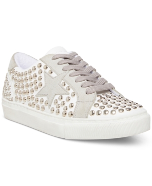 image of Steve Madden Women-s Turner-s Studded Star Sneakers