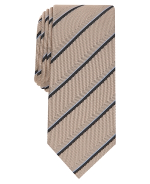 Alfani Men's Clarkson Slim Stripe Tie, Created for Macy's