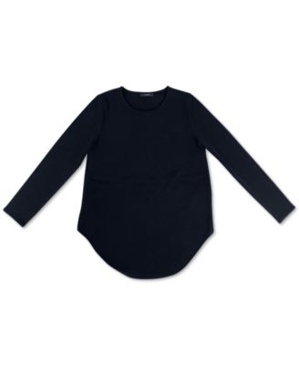 Alfani - Shirttail-Hem T-Shirt