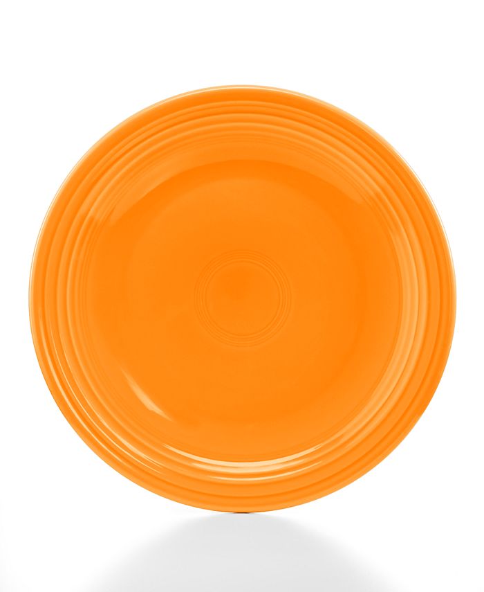 Fiesta Tangerine 9" Luncheon Plate Macy's