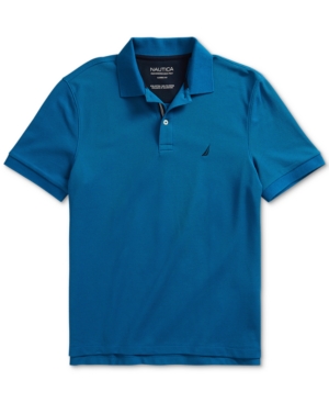 Nautica Men's Classic Fit Performance Deck Polo