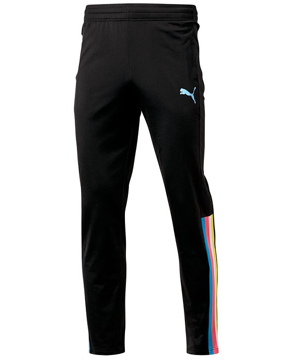 puma contrast mens mid rise straight track pant