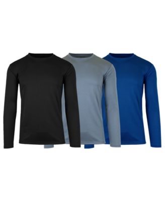 Мужская влагоотводящая футболка Galaxy By Harvic Galaxy By Harvic с длинным рукавом в упаковке из 3 штук 9790₽