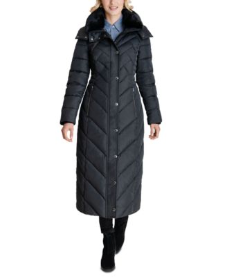 long maxi puffer coat