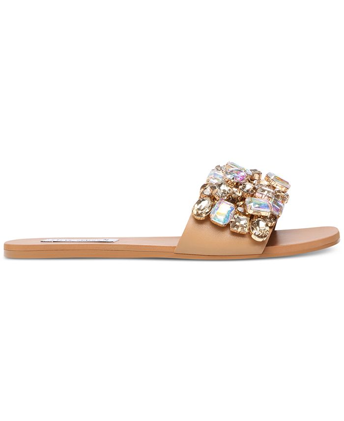 steve madden denim slides