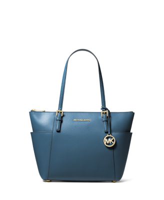 light blue mk purse