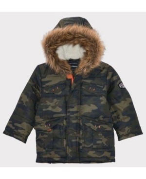 image of Rothschild Baby Boys Parka with Sherpa