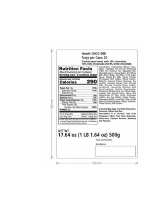 European Chocolate Biscuit Tin