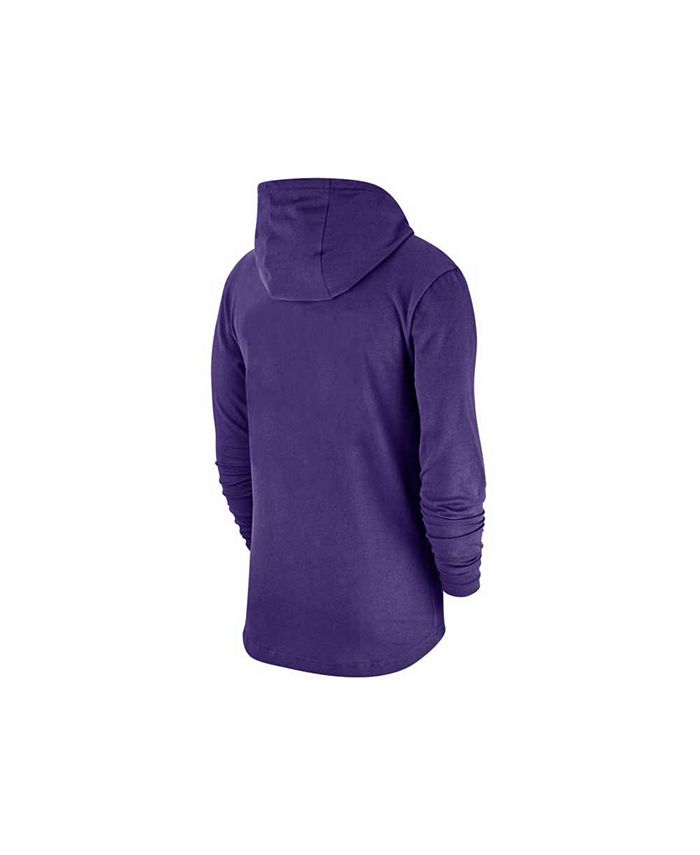 Nike Men's LSU Tigers Hooded Long Sleeve T-Shirt - Macy's