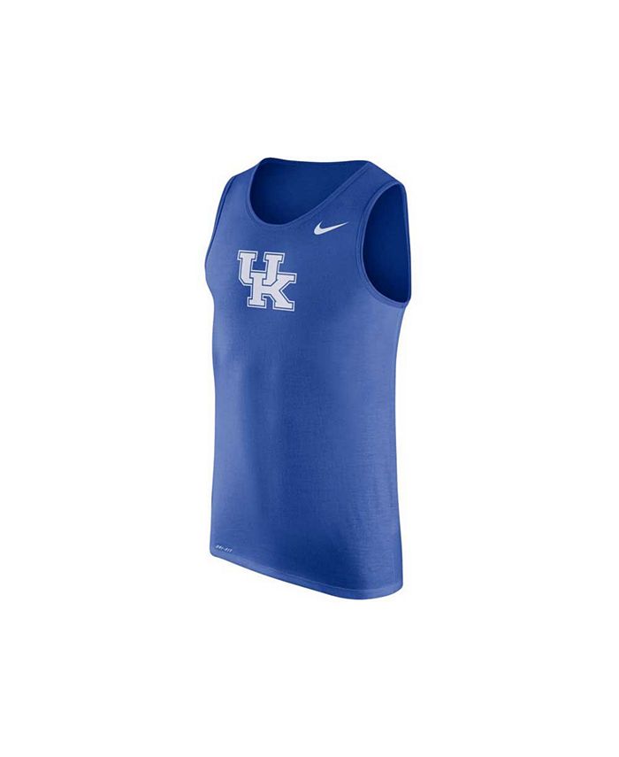 Nike Men's Kentucky Wildcats Dri-fit Cotton Logo Tank - Macy's