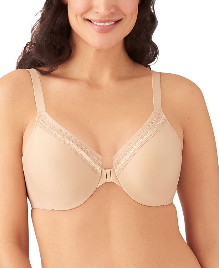Lily Bras for Older Women Front Close, Lady's Plus Size Comfort