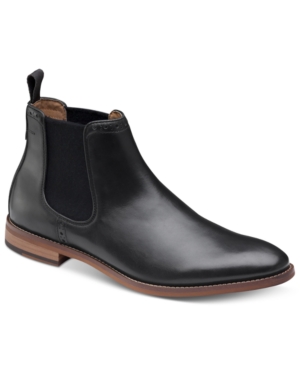 image of Johnston & Murphy Men-s Haywood Chelsea Boots Men-s Shoes