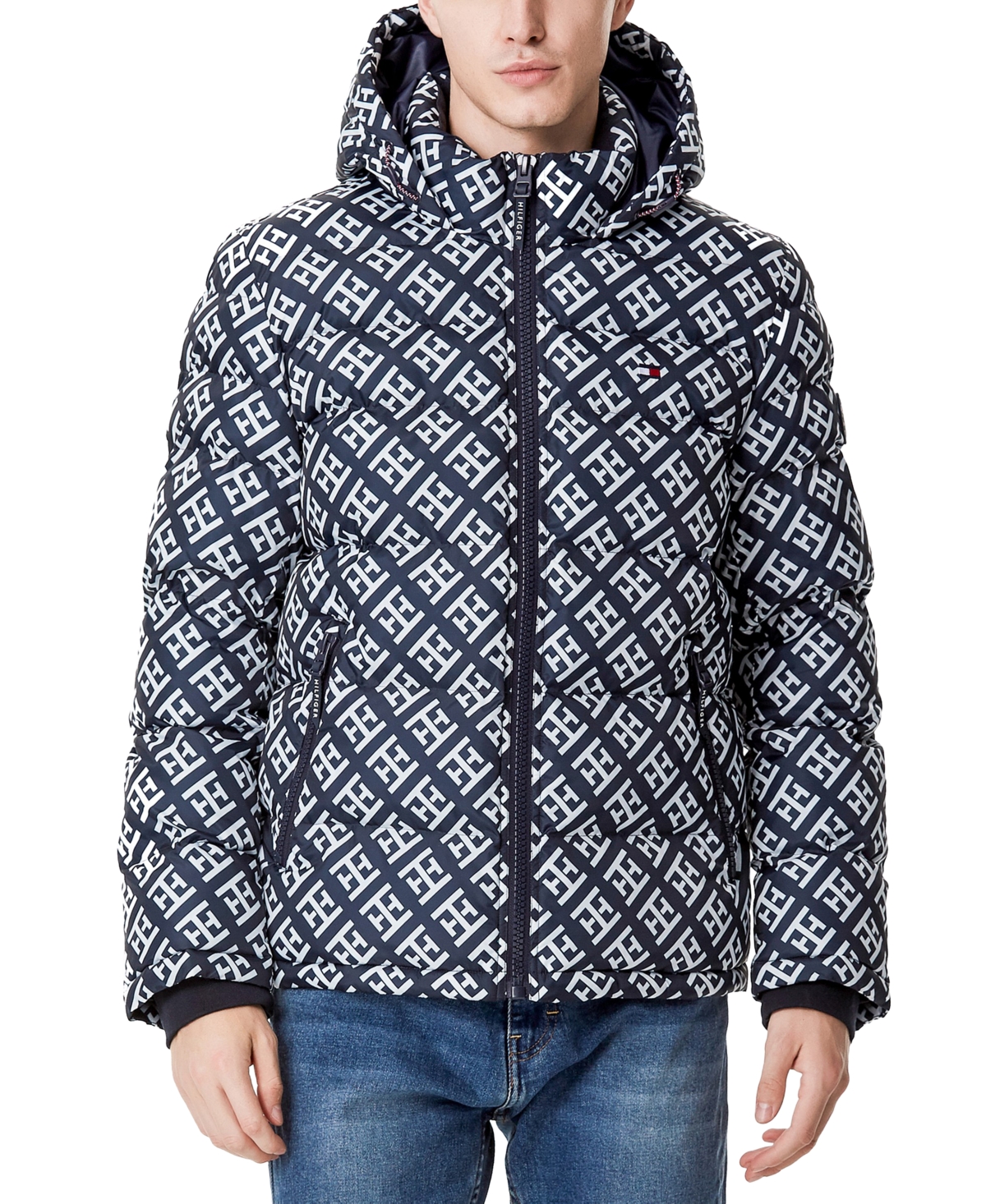 Macy's tommy discount hilfiger down jacket