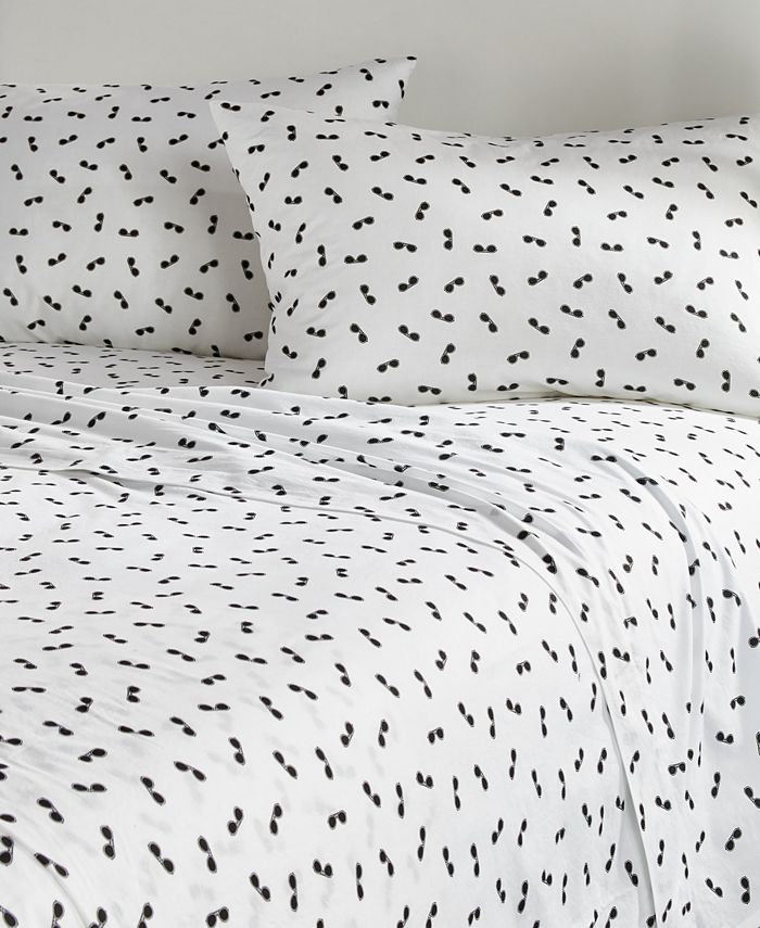 Karl Lagerfeld Paris Sunglasses 4 Piece Sheet Set Full Reviews Sheets Pillowcases Bed Bath Macy S