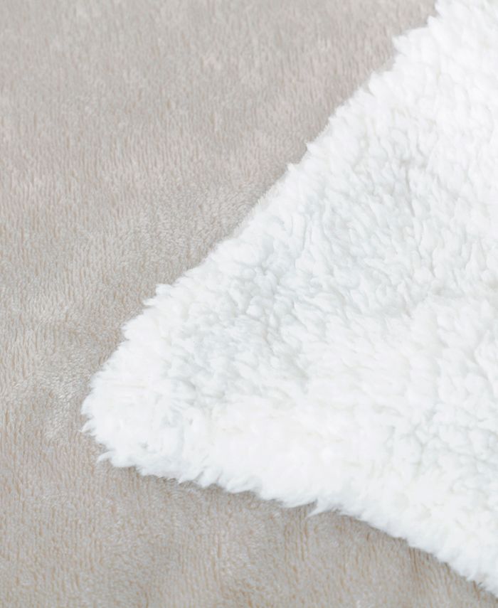 DreamLab Soft Sherpa Reversible Weighted Blanket Cover & Reviews