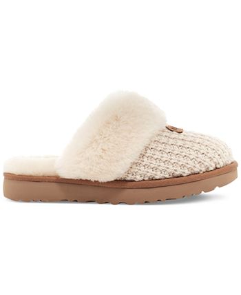 Cozy knit genuine shop shearling slipper ugg
