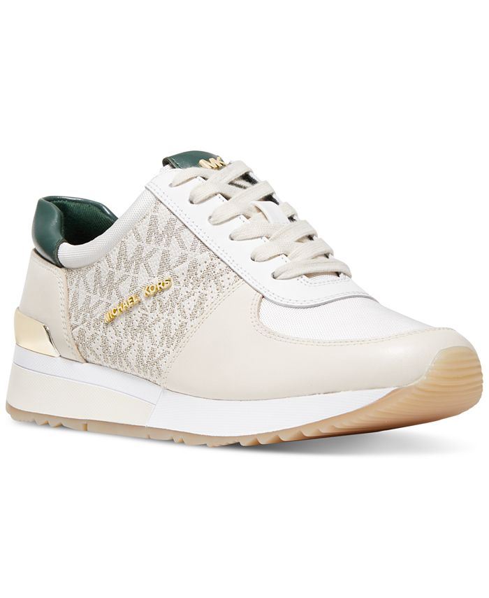 Michael Kors Allie Trainer Signature Logo Sneakers & Reviews - Athletic  Shoes & Sneakers - Shoes - Macy's