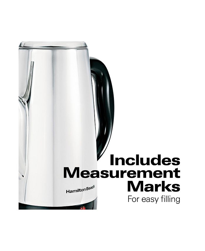 Hamilton Beach Stainless Steel 12 Cup Percolator Macy's