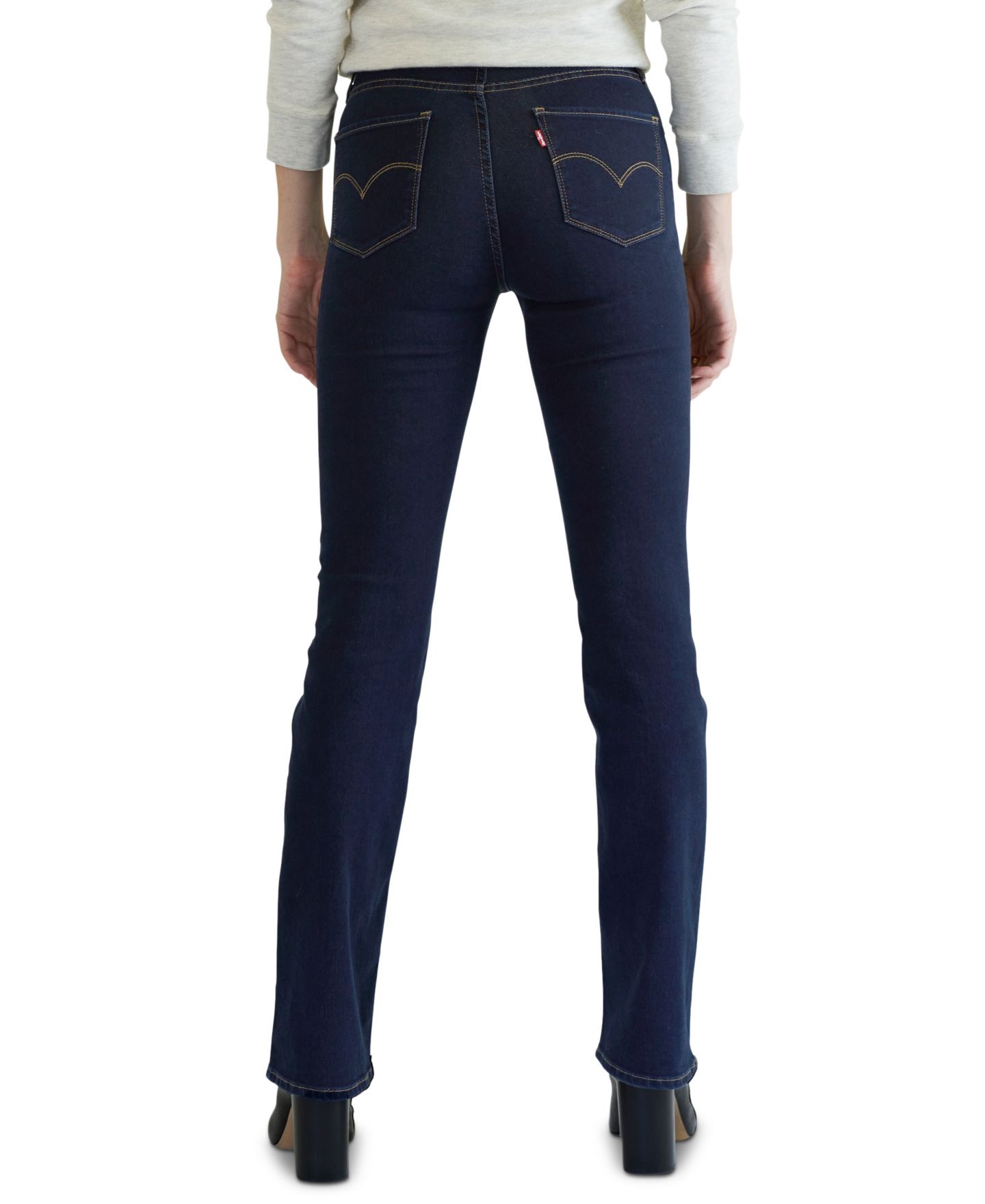 Женские джинсы Levi's 725 High-Waist Classic Stretch 32" Bootcut, цвет: Cast Shadows — фото 4
